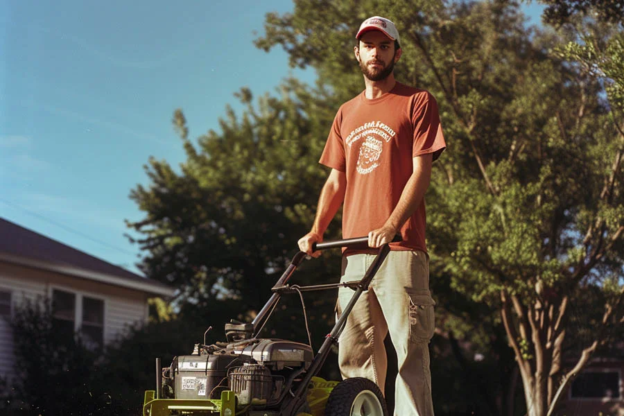 electric lawnmower