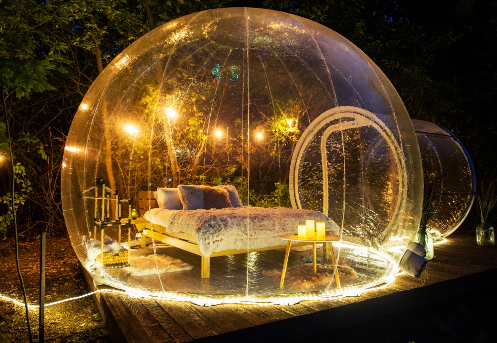 inflatable bubble tent review