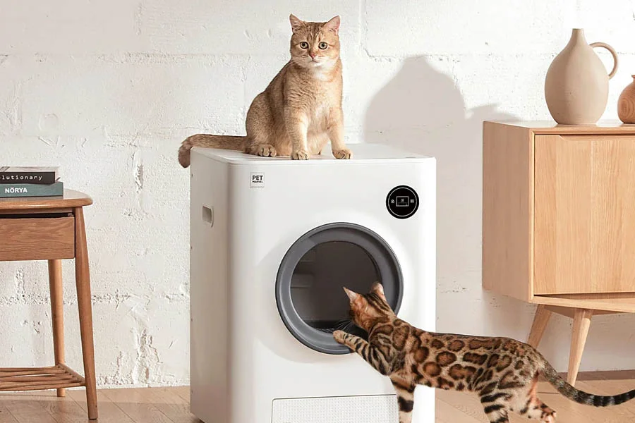 electric cat litter boxes