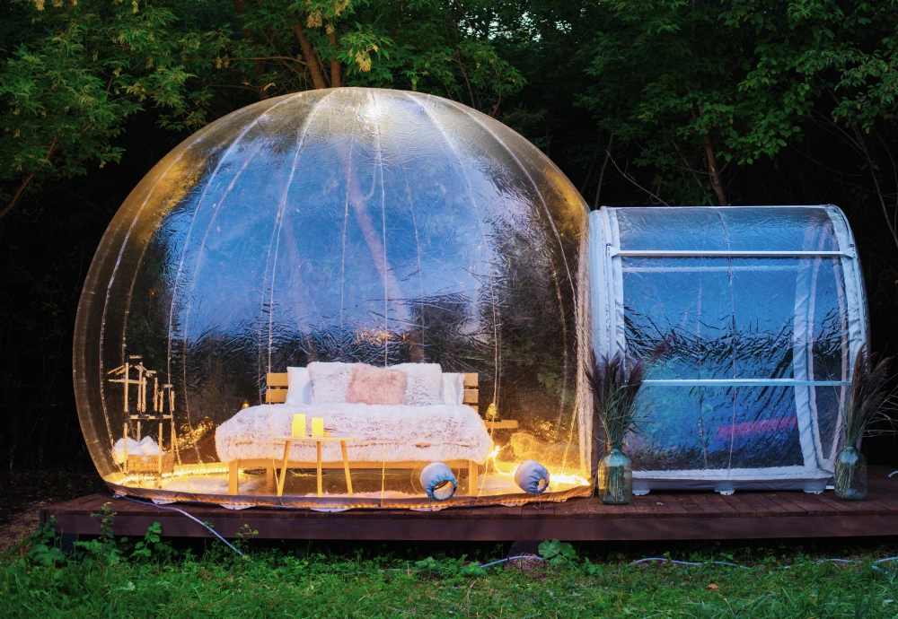 bubble tent camping