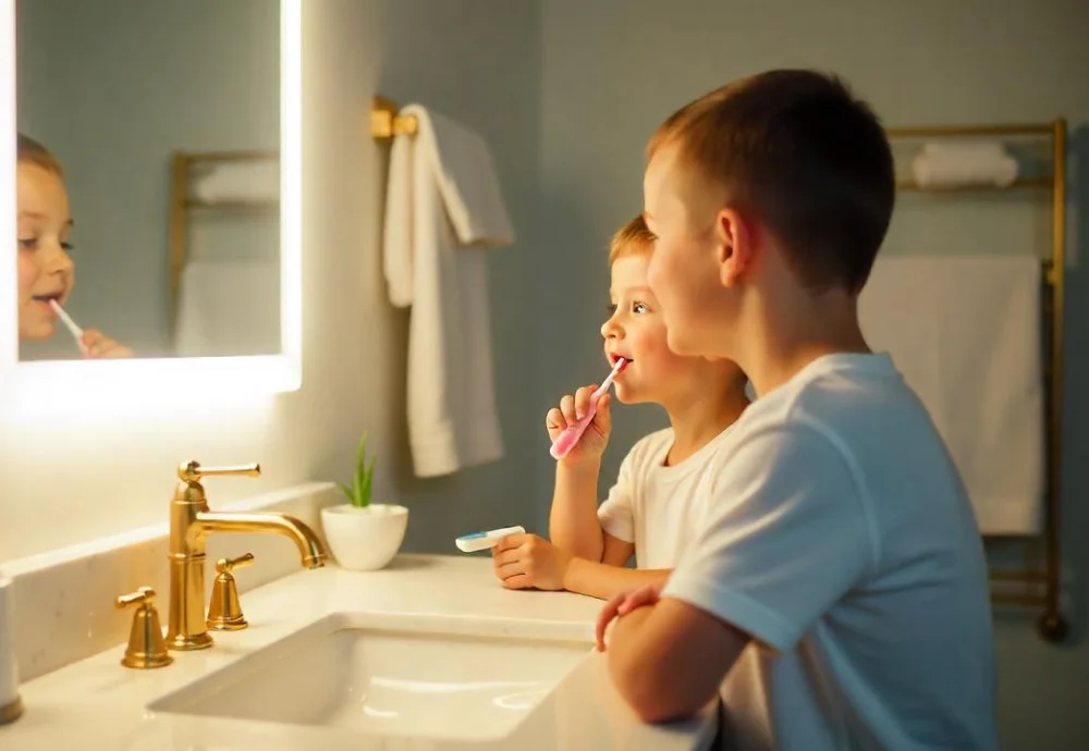 vanity bathroom mirror